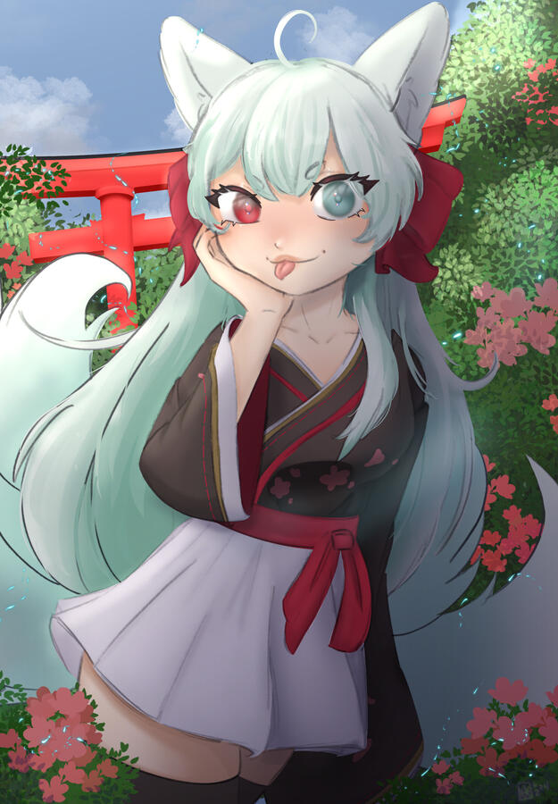 some fanart of Foxxylily030 on X (´｡• ᵕ •｡`) ♡